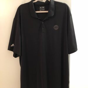 3XL Adidas Black Vintage Knick’s Logo Polo